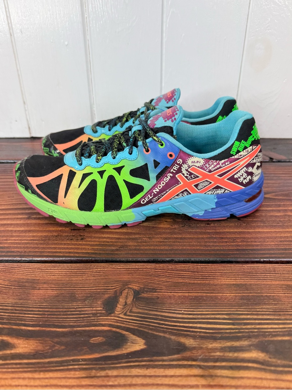 ASICS Gel Noosa Tri 9 Multicolor Running Shoes Men’s Size 11